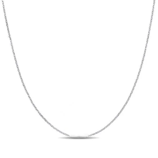 Necklaces JMS always Original AMOUR 07mm Diamondcut Cable Chain Necklace In 14K White Gold 16 In Necklaces JMS always Original AMOUR 07mm Diamondcut Cable Chain Necklace In 14K White Gold 16 In