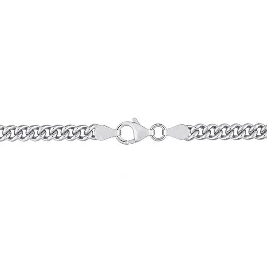 Necklaces Original AMOUR 44mm Curb Link Chain Necklace In Sterling Silver 20 In JMS always Necklaces Original AMOUR 44mm Curb Link Chain Necklace In Sterling Silver 20 In JMS always