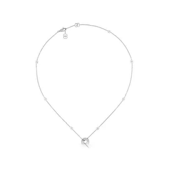 Necklaces Original Gucci Icon 18kt White Gold Heart Pendant YBB729373002 JMS always Necklaces Original Gucci Icon 18kt White Gold Heart Pendant YBB729373002 JMS always