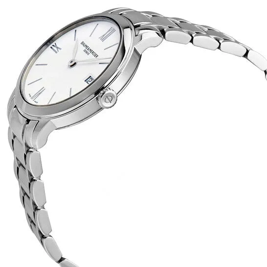 Original Baume and Mercier Classima White Dial Ladies Watch M0A10335 JMS always Watches