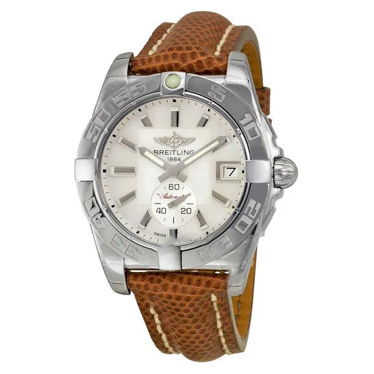 Original Breitling Galactic 36 Automatic Mother of Pearl Dial Brown Lizard Leather Unisex Watch A3733012A716BRZT JMS always Watches Original Breitling Galactic 36 Automatic Mother of Pearl Dial Brown Lizard Leather Unisex Watch A3733012A716BRZT JMS always Watches