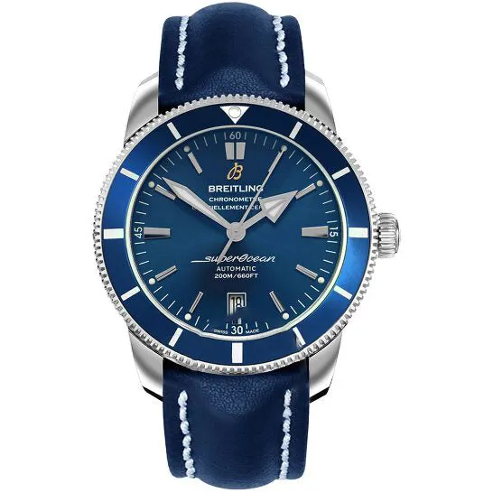 Original Breitling Superocean Heritage II Automatic Mens Blue Leather Watch AB202016C961101X JMS always Watches Original Breitling Superocean Heritage II Automatic Mens Blue Leather Watch AB202016C961101X JMS always Watches