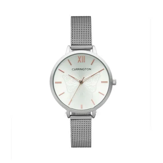 Original Carrington Clementine Quartz Silver Dial Ladies Watch CT201122 JMS always Watches Original Carrington Clementine Quartz Silver Dial Ladies Watch CT201122 JMS always Watches