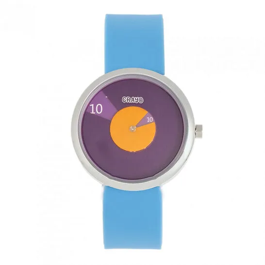 Original Crayo Pinwheel Quartz Purple Dial Watch CRACR5203 JMS always Watches Original Crayo Pinwheel Quartz Purple Dial Watch CRACR5203 JMS always Watches