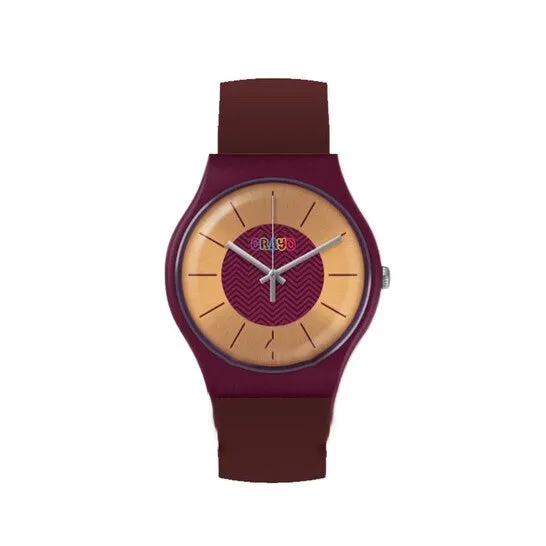 Original Crayo Trinity Gold Dial Maroon Leatherette Watch CRACR4408 JMS always Watches Original Crayo Trinity Gold Dial Maroon Leatherette Watch CRACR4408 JMS always Watches