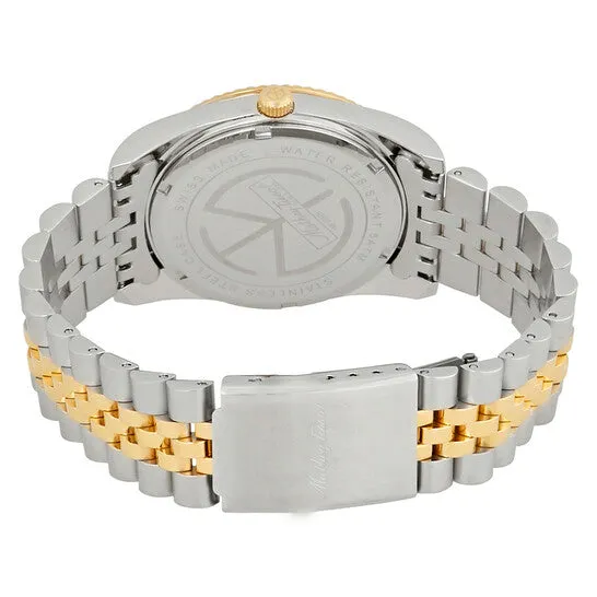 Original MatheyTissot Mathey III Quartz Gold Dial Twotone Mens Watch H810BDI JMS always Rings