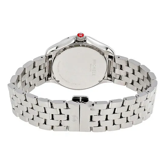 Original Michele Belmore White Textured Dial Ladies Watch MWW29A000005 JMS always Watches Original Michele Belmore White Textured Dial Ladies Watch MWW29A000005 JMS always Watches
