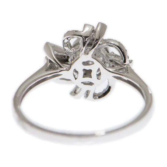 Original New J Collection Ring 31 Rddi 023 Ct8 Ditapa 026 Ct18kw 278 Gm 18kt White Gold Silver JMS always Rings