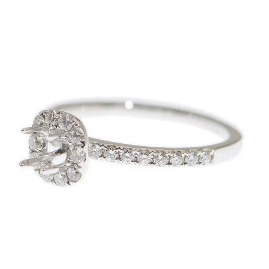 Original New J Collection Ring W Diamond 26 Rddi 042 Ct18kw 268 Gm 18kt White Gold Silver JMS always Rings