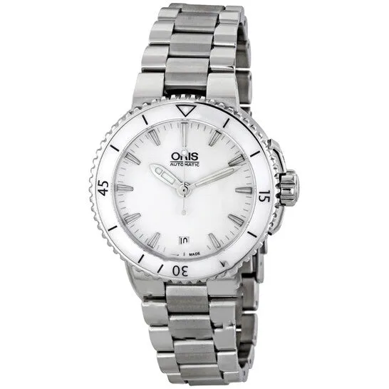Original Oris Aquis Date Steel Ceramic Ladies Watch 73376524156MB JMS always Watches Original Oris Aquis Date Steel Ceramic Ladies Watch 73376524156MB JMS always Watches