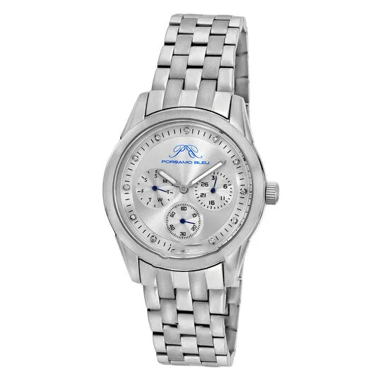 Original Porsamo Bleu Diana Quartz Diamond Silver Dial Ladies Watch 741ADIS JMS always Watches Original Porsamo Bleu Diana Quartz Diamond Silver Dial Ladies Watch 741ADIS JMS always Watches