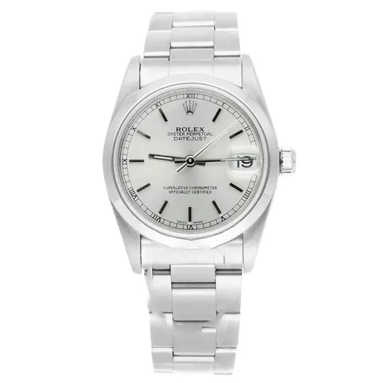 Original Preowned Rolex Datejust Automatic Silver Dial Ladies Watch 78240 SSO JMS always Watches Original Preowned Rolex Datejust Automatic Silver Dial Ladies Watch 78240 SSO JMS always Watches