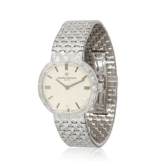 Original Preowned Vacheron Constantin Patrimony Quartz Silver Dial Ladies Watch 25162 JMS always Watches Original Preowned Vacheron Constantin Patrimony Quartz Silver Dial Ladies Watch 25162 JMS always Watches