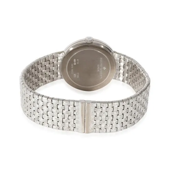 Original Preowned Vacheron Constantin Patrimony Quartz Silver Dial Ladies Watch 25162 JMS always Watches Original Preowned Vacheron Constantin Patrimony Quartz Silver Dial Ladies Watch 25162 JMS always Watches