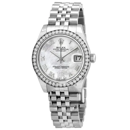 Original Rolex Datejust Lady 31 Mother of Pearl Dial Stainless Steel Jubilee Bracelet Automatic Watch 178384MRJ JMS always Bracelets Original Rolex Datejust Lady 31 Mother of Pearl Dial Stainless Steel Jubilee Bracelet Automatic Watch 178384MRJ JMS always Bracelets