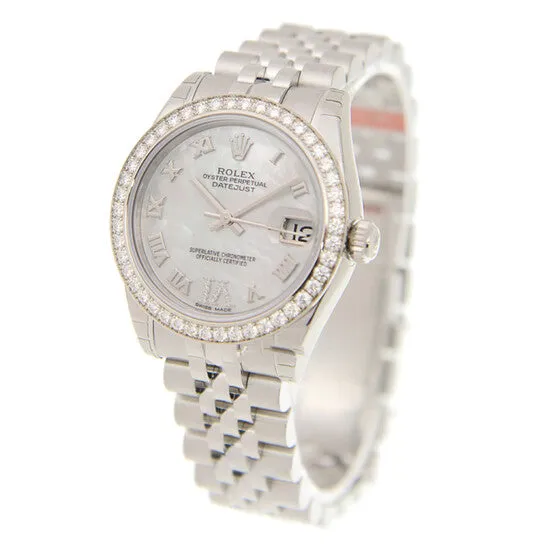 Original Rolex Datejust Lady 31 Mother of Pearl Dial Stainless Steel Jubilee Bracelet Automatic Watch 178384MRJ JMS always Bracelets Original Rolex Datejust Lady 31 Mother of Pearl Dial Stainless Steel Jubilee Bracelet Automatic Watch 178384MRJ JMS always Bracelets