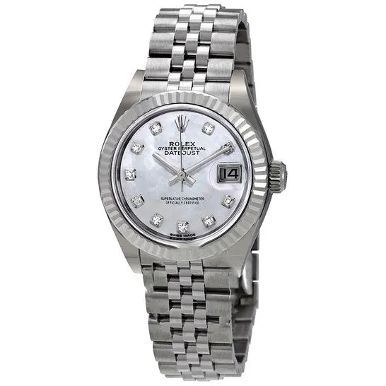 Original Rolex Lady Datejust Automatic Mother of Pearl Diamond Dial Ladies Jubilee Watch 279174MDJ JMS always Watches Original Rolex Lady Datejust Automatic Mother of Pearl Diamond Dial Ladies Jubilee Watch 279174MDJ JMS always Watches