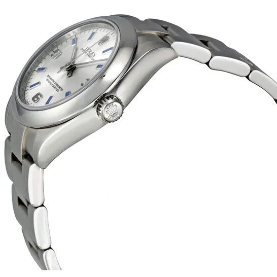 Original Rolex Oyster Perpetual 31 mm Silver Dial Stainless Steel Bracelet Automatic Unisex Watch 177200SABLSO JMS always Bracelets Original Rolex Oyster Perpetual 31 mm Silver Dial Stainless Steel Bracelet Automatic Unisex Watch 177200SABLSO JMS always Bracelets
