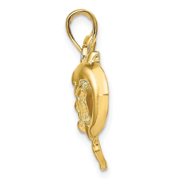 PreStyled Sets Goldia 14k Yellow Gold Dolphins Pendant