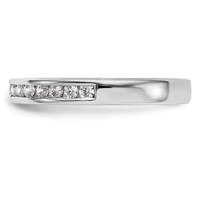 Rings 030ct CZ Solid Real 14k White Gold Wedding Wedding Band Ring Goldia