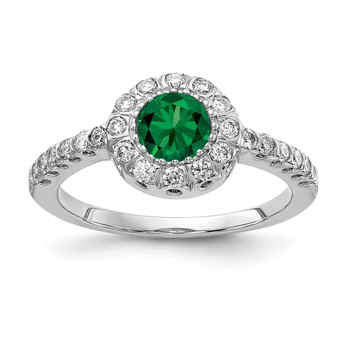 Rings 14k White Gold 5mm Mount St Helens A Real Diamond ring Goldiacom