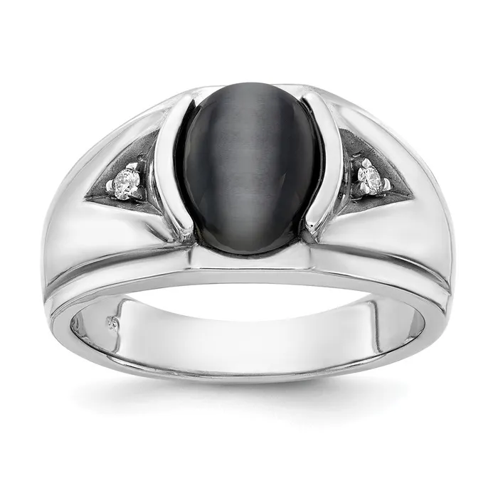Rings 14k White Gold VS Dia Ring Goldia