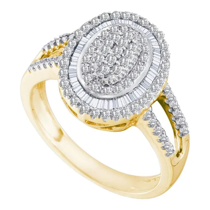 Rings gndatlanta 12CTWDiamond CLUSTER RING