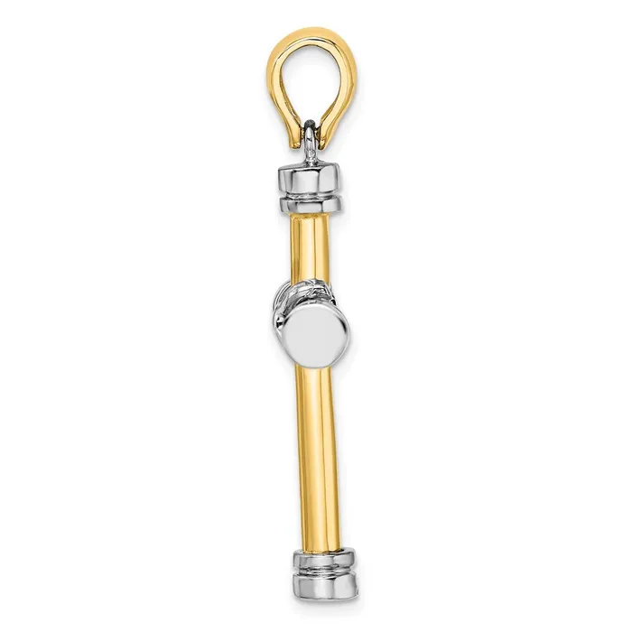 Rings Goldia 14k Twotone Gold Polished w X In Center Cross