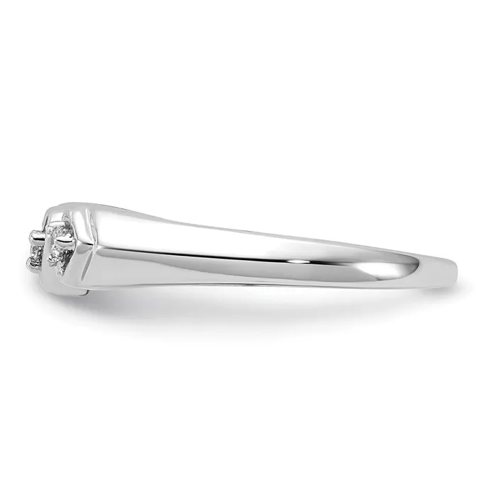 Rings Goldia 14k White Gold AA Diamond heart ring