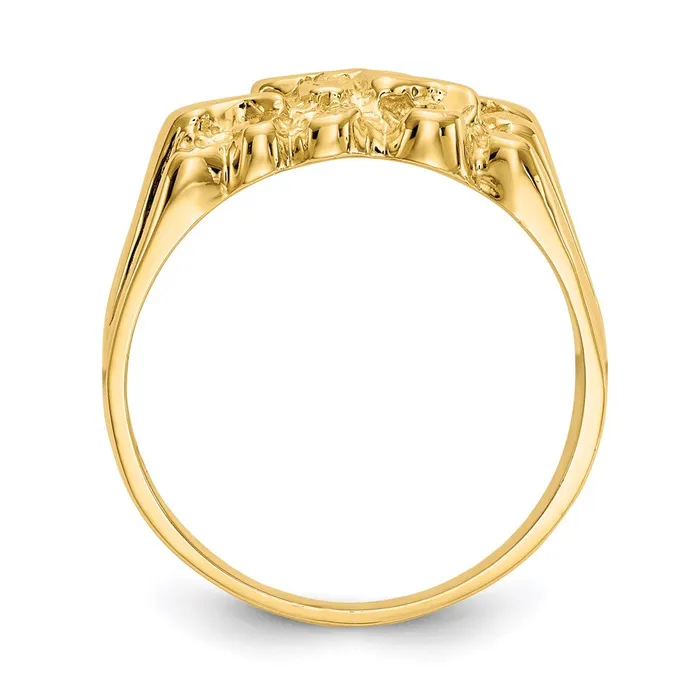 Rings Goldia 14K Yellow Gold Nugget Ring