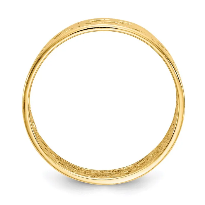 Rings Goldia 14K Yellow Gold Polished Celtic Knot Band