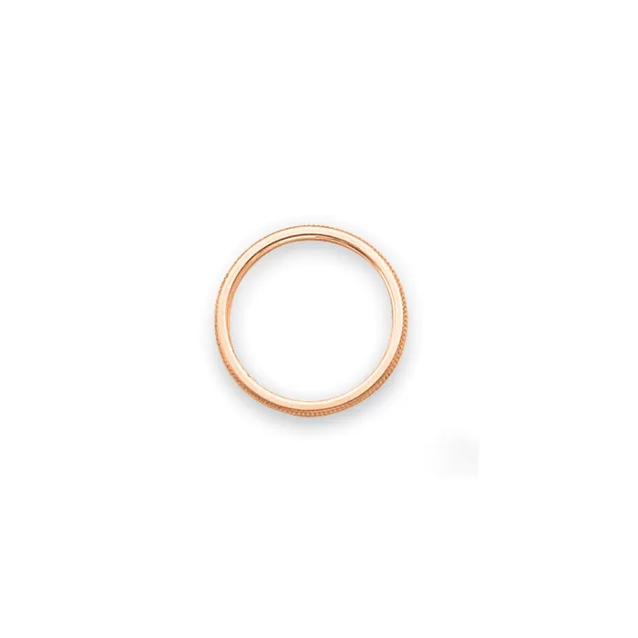 Rings Goldia Solid 10K Rose Gold 15mm Milgrain MensWomens Wedding Band Ring Size 7 Rings Goldia Solid 10K Rose Gold 15mm Milgrain MensWomens Wedding Band Ring Size 7