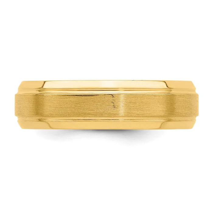Rings Goldia Solid 14K Yellow Gold Rose Gold Standard Comfort Fit Brush Satin Fancy MensWomens Wedding Band Ring Size 7 Rings Goldia Solid 14K Yellow Gold Rose Gold Standard Comfort Fit Brush Satin Fancy MensWomens Wedding Band Ring Size 7