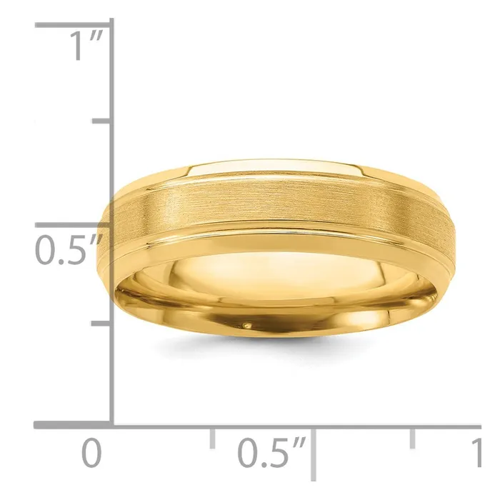 Rings Goldia Solid 14K Yellow Gold Rose Gold Standard Comfort Fit Brush Satin Fancy MensWomens Wedding Band Ring Size 7 Rings Goldia Solid 14K Yellow Gold Rose Gold Standard Comfort Fit Brush Satin Fancy MensWomens Wedding Band Ring Size 7