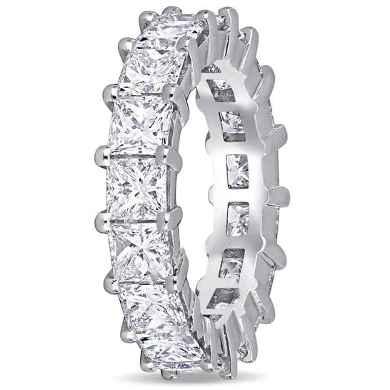 Rings JMS always Original Amour 554 CT Princess Diamond TW Eternity Ring White Platinum GH VS2SI1 Rings JMS always Original Amour 554 CT Princess Diamond TW Eternity Ring White Platinum GH VS2SI1