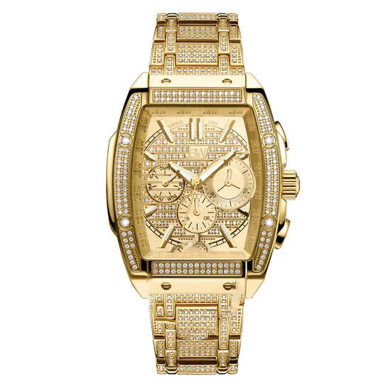 Rings JMS always Original JBW Platinum Series Goldtone Dial Mens Watch PS570A