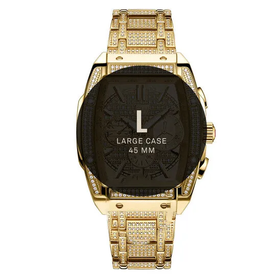 Rings JMS always Original JBW Platinum Series Goldtone Dial Mens Watch PS570A