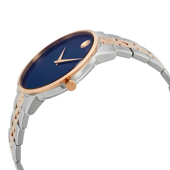 Rings JMS always Original Movado Museum Classic Blue Dial Twotone Mens Watch 0607267 Rings JMS always Original Movado Museum Classic Blue Dial Twotone Mens Watch 0607267
