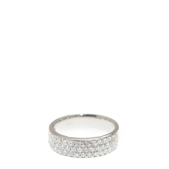 Rings JMS always Original New J Collection Fine Jewellery Ring W Diamond47 Rddi 092 Ct18kw 581 Gm 18kt White Gold Silver