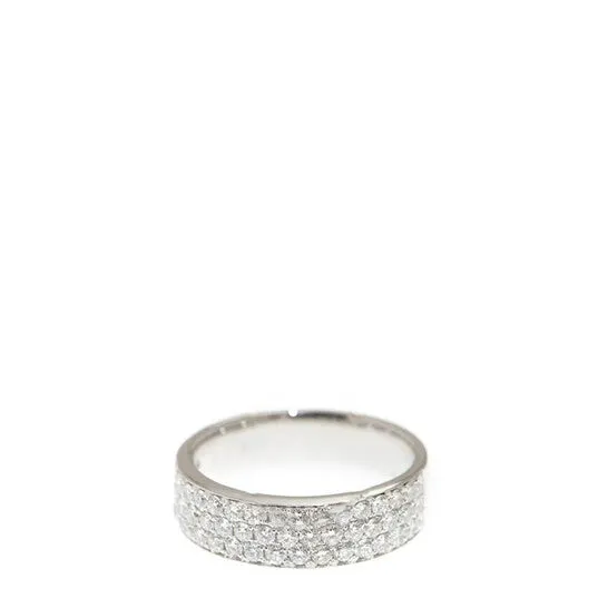 Rings JMS always Original New J Collection Fine Jewellery Ring W Diamond47 Rddi 092 Ct18kw 581 Gm 18kt White Gold Silver