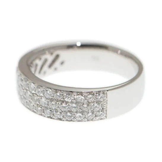 Rings JMS always Original New J Collection Fine Jewellery Ring W Diamond47 Rddi 092 Ct18kw 581 Gm 18kt White Gold Silver
