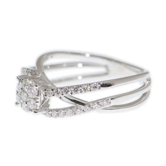 Rings Original New J Collection Fine Jewellery Ring W Diamond37 Rddib 056 Ct18kw 395 Gm 18kt White Gold Silver JMS always Rings Original New J Collection Fine Jewellery Ring W Diamond37 Rddib 056 Ct18kw 395 Gm 18kt White Gold Silver JMS always