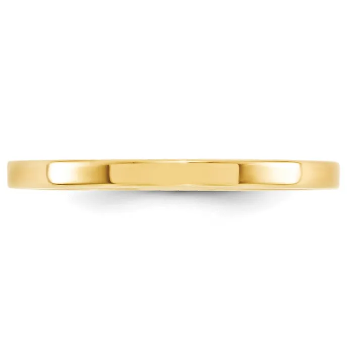 Solid 10K Yellow Gold 2mm Standard Flat Comfort Fit MensWomens Wedding Band Ring Size 45 Goldia Rings Solid 10K Yellow Gold 2mm Standard Flat Comfort Fit MensWomens Wedding Band Ring Size 45 Goldia Rings