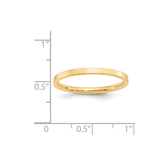 Solid 10K Yellow Gold 2mm Standard Flat Comfort Fit MensWomens Wedding Band Ring Size 45 Goldia Rings Solid 10K Yellow Gold 2mm Standard Flat Comfort Fit MensWomens Wedding Band Ring Size 45 Goldia Rings