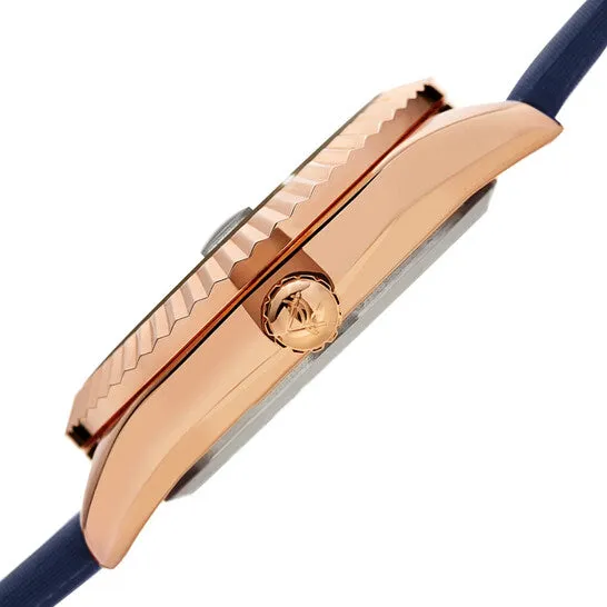 Watches JMS always Original August Steiner Blue and Rose Gold Dial Ladies Watch AS8275BU