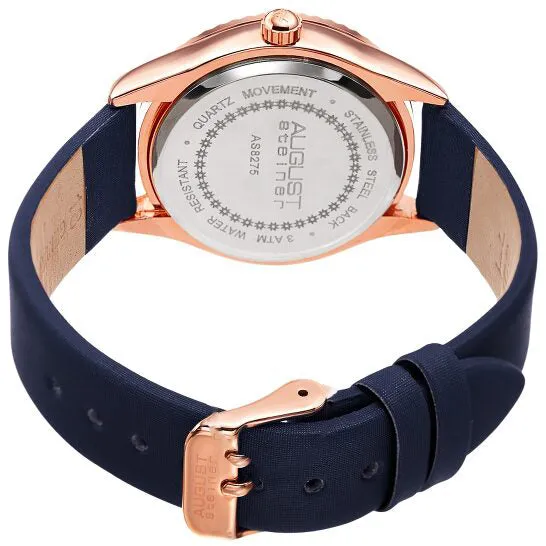 Watches JMS always Original August Steiner Blue and Rose Gold Dial Ladies Watch AS8275BU