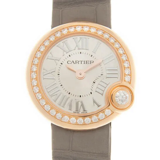 Watches JMS always Original Cartier Ballon Blanc De Cartier Quartz Diamond Silver Dial Ladies Watch WJBL0006 Watches JMS always Original Cartier Ballon Blanc De Cartier Quartz Diamond Silver Dial Ladies Watch WJBL0006