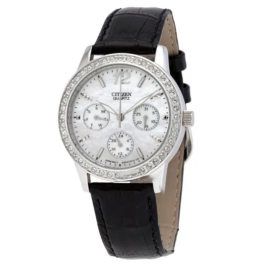 Watches JMS always Original Citizen Multifunction Mother of Pearl Dial Ladies Watch ED809011D Watches JMS always Original Citizen Multifunction Mother of Pearl Dial Ladies Watch ED809011D