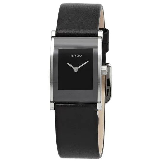 Watches JMS always Original Rado Integral Quartz Black Dial Ladies Watch R20786165