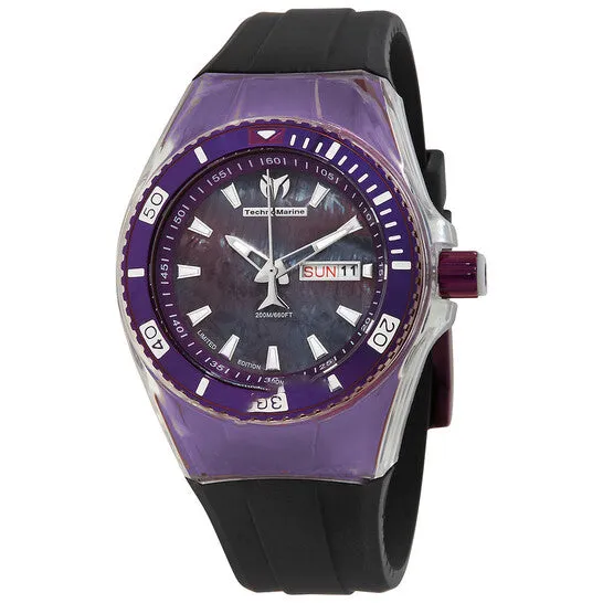 Watches JMS always Original Technomarine Cruise Quartz Black Dial Ladies Watch TM621023 Watches JMS always Original Technomarine Cruise Quartz Black Dial Ladies Watch TM621023